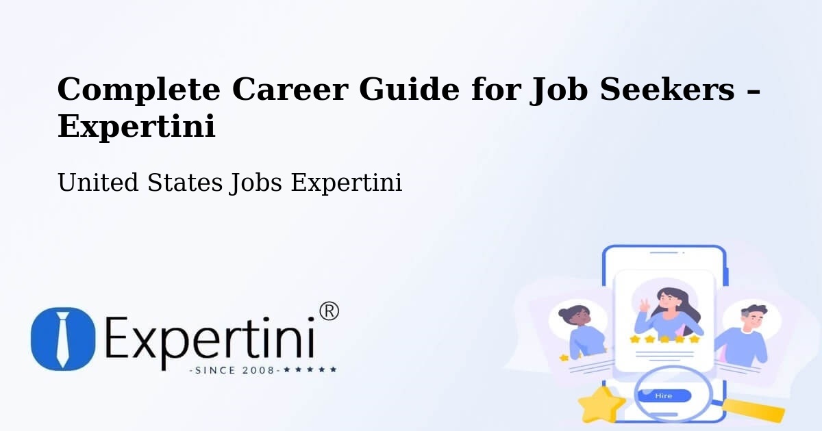 Career Guide for Job Seekers – Streamwood - Streamwood, United States Jobs Expertini
