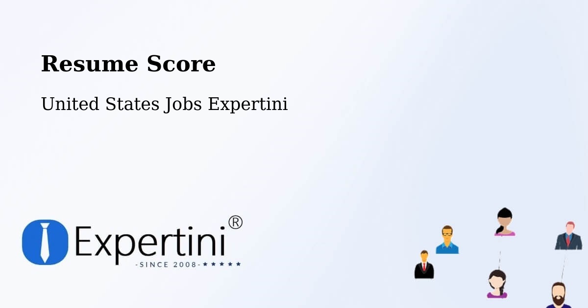 Resume Score & Job Description Match Tool – Streamwood - United States Jobs Expertini